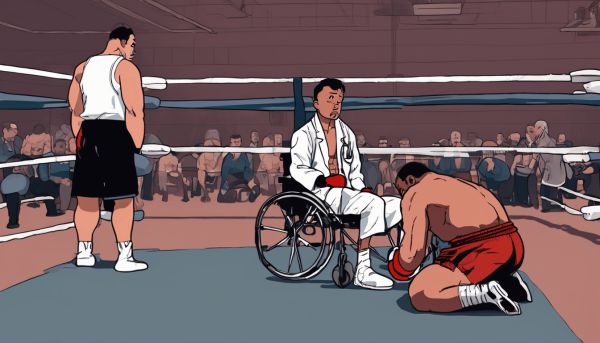 Boxeur paralysé après un combat : l’impact sur la sécurité des boxeurs