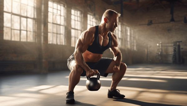 Faire squat kettlebell : améliorez votre force et mobilité