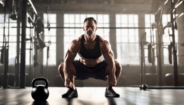 Maîtriser le squat avec poids kettlebell pour optimiser vos jambes