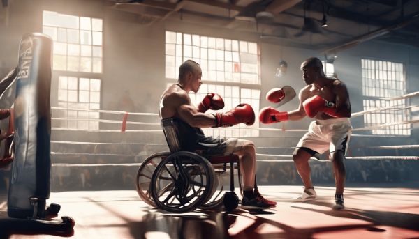 Pratiquer la boxe avec un handicap pour renforcer confiance et motricité